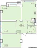 3-комнатная квартира 88,30 м²