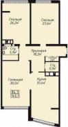 3-комнатная квартира 145,1 м²