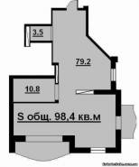 Квартира 98,4 м²