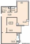2-комнатная квартира 82,95 м²