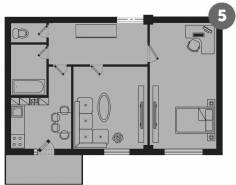 2-комнатная квартира 48,90 м²
