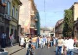 Жители Одессы устроили протест в отношении строительства в Воронцовском переулке