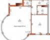 Планировка 3к 98,90 м² Клубный дом «Лазурное побережье»