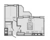 Планировка 53,42 м² Жилой комплекс «Родос»
