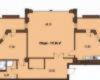 Планировка 137,60 м² Жилой комплекс «Замок Цветов»
