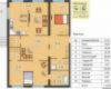 Планировка 114,38 м² Малоквартирные дома на 13 ст Б.Фонтана