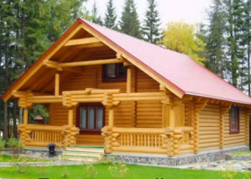 дом из древесины